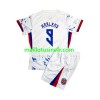 Maillot de Foot Norvège Erling Haaland 9 Extérieur 2024 - Enfant